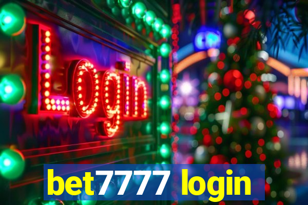 bet7777 login